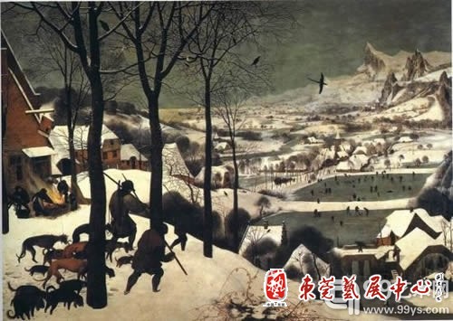 点击图片查看下一页 老彼得-伯鲁盖尔《雪中猎人》