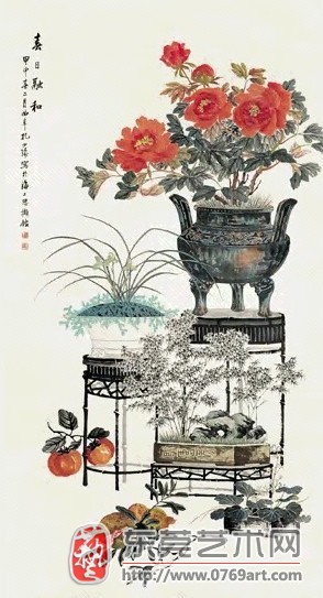 国画百年花鸟篇《三》 - 猜猜 - 梦