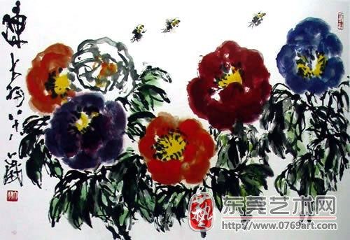 国画百年花鸟篇《六》 - 猜猜 - 梦